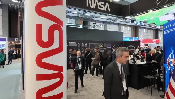 VIDEO: Civilian space race 2.0 with China closer than US would like right now: NASA deputy chief Civilian space race 2.0 with China closer than US would like right now: NASA deputy chief ....SHOTLIST:....ANTALYA, TÜRK?YE (OCT. 5, 2026) (ANADOLU - ACCESS ALL)....1. VARIOUS OFVARIOUS OF CONGRESS AREA PEOPLE WALKING AROUND ....2. NASA DEPUTY CHIEF MATT ANDERSON ADDRESSING ANTALYA, TÜRK?YE - OCT. 5, 2026: The civilian race to the Moon between the US and China is tighter than Washington would like, NASA s deputy administrator said Monday, signaling that the space agency will soon make a major announcement..... We won the first space race in the 60s and early 70s, and right now the space race 2.0 ... the civilian space race ... is closer than we would like right now, Matt Anderson told Anadolu on the sidelines of the 77th International Astronautical Congress (IAC 2026) in Türkiye s Mediterranean province of Antalya..... But we re going to be confident, and we have some exciting news to announce very soon, he said, without elaborating.....China has set a goal of putting astronauts on the lunar surface by 2030 and said the development of its Long March 10 heavy-lift rocket, Mengzhou crew spacecraft, and Lanyue lunar lander is on track.....NASA flew four astronauts around the Moon on its Artemis II mission in April. The agency later turned Artemis III into an Earth-orbit test flight planned for 2027 and now aims to return astronauts to the lunar surface with Artemis IV in 2028, for the first time since Apollo 17 in 1972.....Anderson, a retired US Air Force colonel, was sworn in as NASA s 16th deputy administrator in May.....- Peaceful exploration vs national security....Asked whether the new race is about prestige or science, Anderson said NASA s focus is the scientific exploration and discovery, adding that the Artemis era is very different from the Apollo program of the 1960s..... We re going to the lunar surface to stay, building a permanent presence in moon base to learn more about the surface, and ultimately what we call the third space race is pushing on to Mars and beyond, he said.....On concerns over an arms race in orbit, Anderson said: I do think the United States is leading in all three sectors of space right now. ....He drew a line between NASA s mission and the military s. We do separate NASA s peaceful exploration of space and then the national security side of space, which is the US Space Force and US Space Command, he said, adding that NASA likes to partner with other government agencies.....Last month, US Air Force Secretary Troy Meink said the country has on-orbit space control weapons, the first time a US official publicly confirmed the existence of weapons in space. Russia and China responded by accusing Washington of launching an arms race in space.....The 1967 Outer Space Treaty bans placing nuclear weapons and other weapons of mass destruction in orbit but does not explicitly prohibit conventional arms.....- Space station s responsible end....Anderson said NASA is very proud of our almost 26 years of continuous presence in low Earth orbit aboard the International Space Station (ISS)..... When the time comes for the ISS s days to end, we have already contracted a company to have a very responsible manner of de-orbiting the ISS down to Earth, he said.....The ISS has been continuously crewed since November 2000. In 2024, NASA picked SpaceX to build a dedicated US Deorbit Vehicle under a contract worth up to $843 million, designed to guide the station to a controlled reentry over a remote ocean area once operations end, currently planned for 2030.....- Data centers in orbit, AI autonomy....On plans to place data centers in space, Anderson said the barrier to entry to get to space right now is still very high, citing launch costs..... But if the opportunity presents itself for either private industry or governments, and there s a way to make money and help things on Earth, I would welcome that, he said.....In Jan