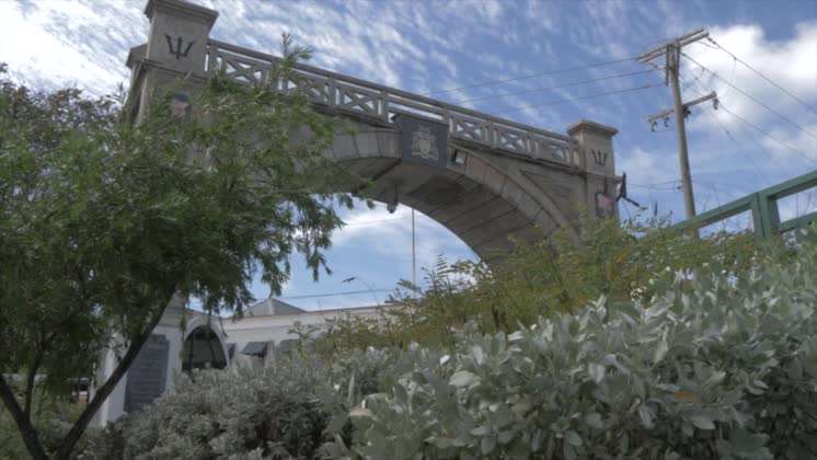 Bridgetown - Arch and Bridge, The Chamberlain Bridge is Th…