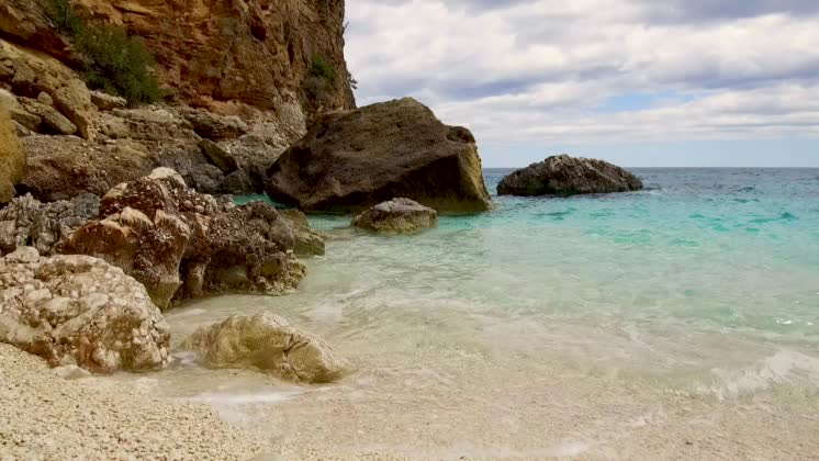 Video: Cala Biriala, Baunei beach - Italy - Sardinia Cala Biriala ...