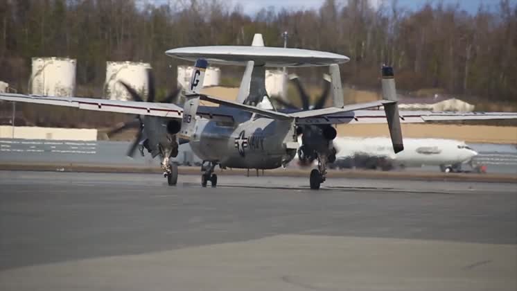 Video: Navy E-2C Hawkeye aircraft participates in Northern Edge 2017 U ...